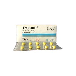Tryptanol Tablets 25mg 10X10's